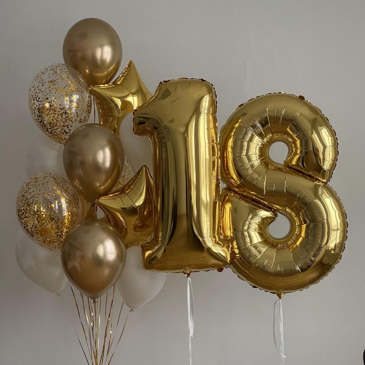 happy birthday foil balloons 