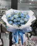 Blue Tinted Roses