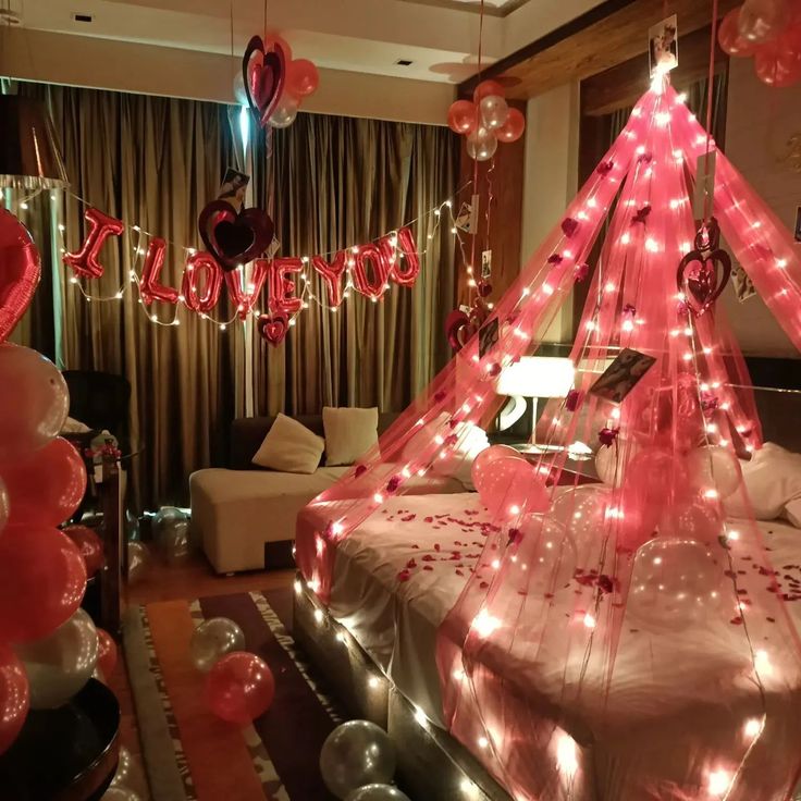 First Night Red Balloon Canopy
