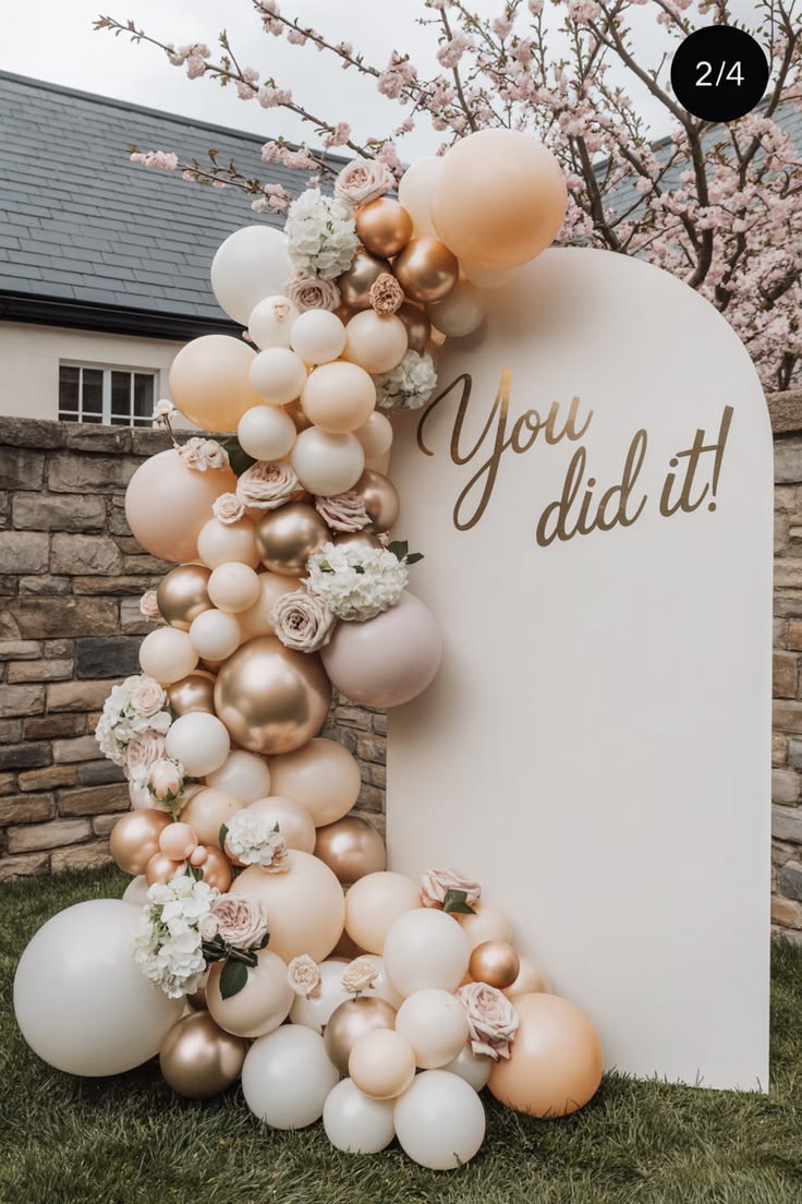 Graduation Party Welcome Sign