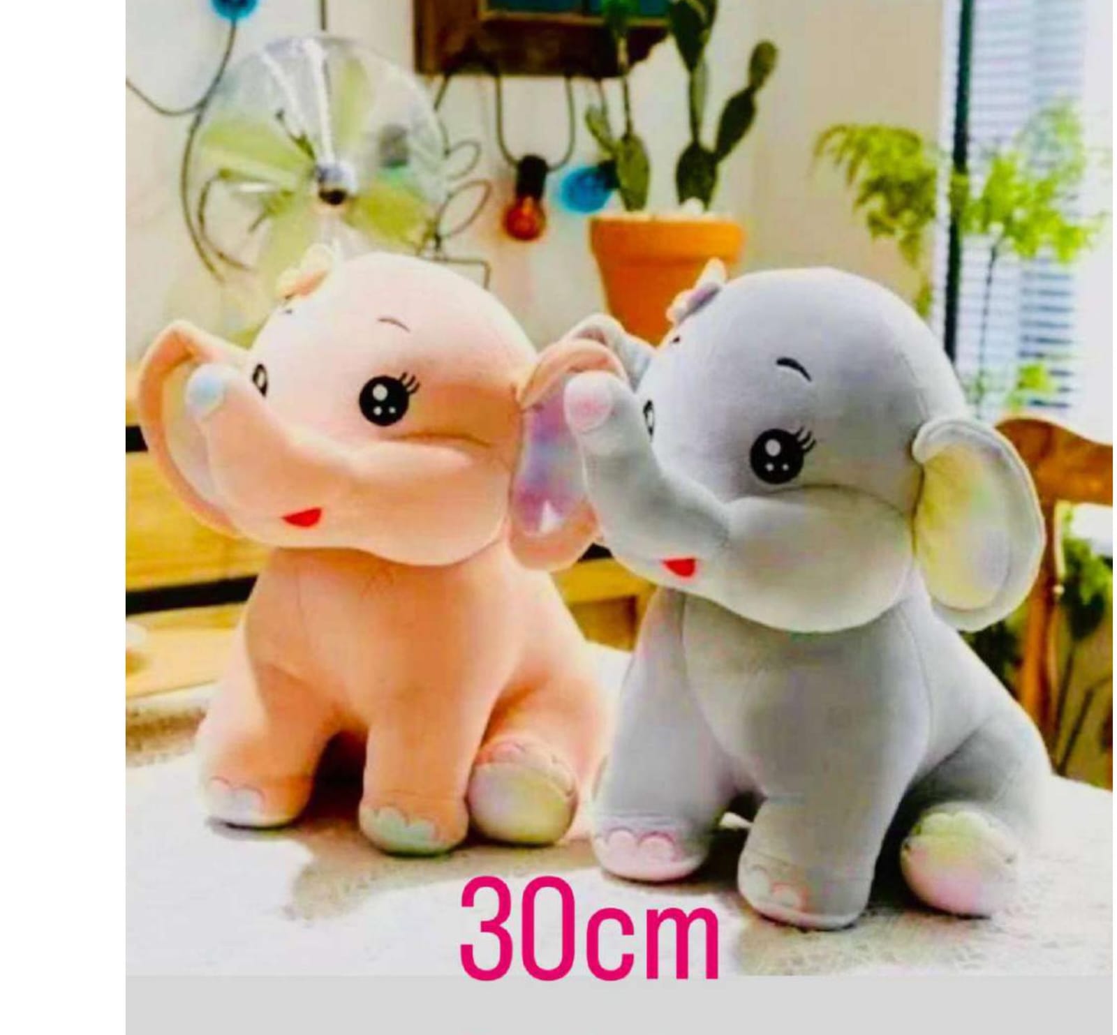 Happy Elephant Plush