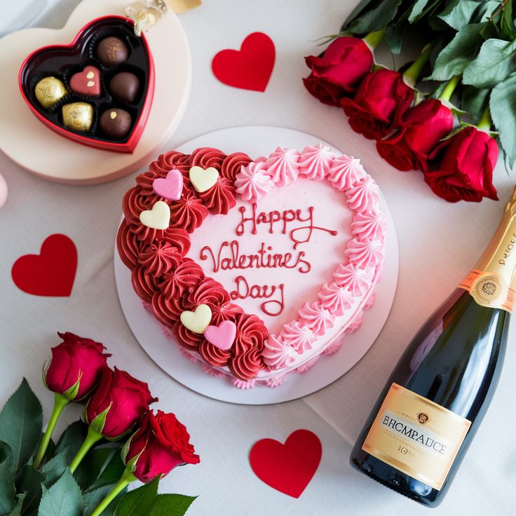 Heart Melt cake