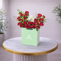 Red Bloom with Patchi