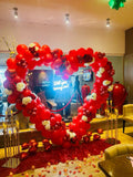 Metal Heart Backdrop Frame