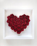 Red rose frame