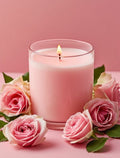 Rose candle