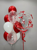 Royal red balloons