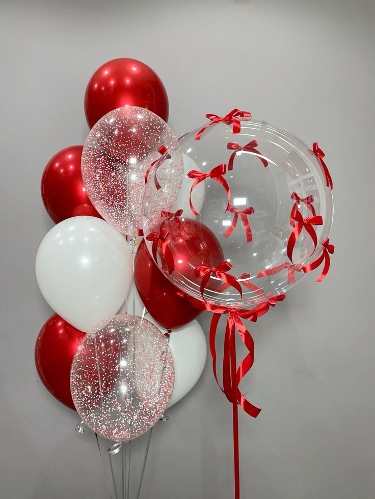 Royal red balloons