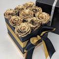 Square Black Flower Box