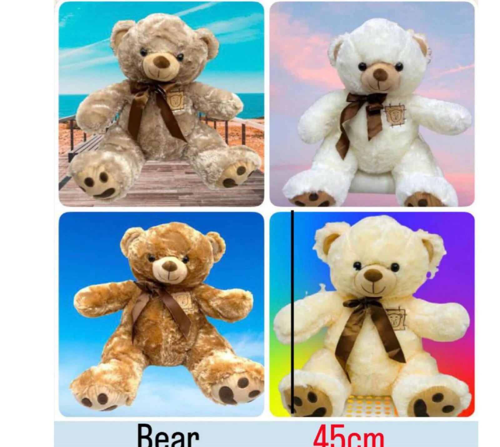 Beige Teddy Bear