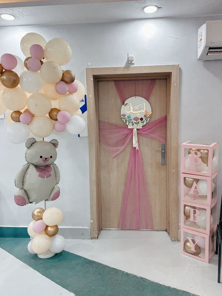 Cute Teddy balloons setup