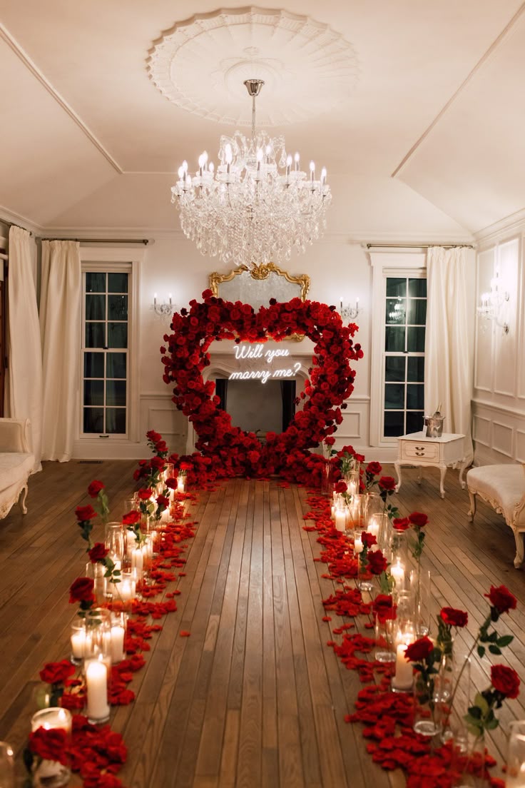 luxury heartfelt proposal